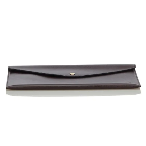 Louis Vuitton Vintage - Taiga Document Case Clutch Bag - Red Burgundy - Taiga Leather Pochette - Luxury High Quality - Avvenice^ Vintage Bags