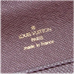 Louis Vuitton Vintage - Taiga Document Case Clutch Bag - Red Burgundy - Taiga Leather Pochette - Luxury High Quality - Avvenice^ Vintage Bags