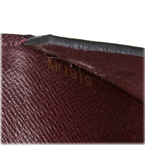 Louis Vuitton Vintage - Taiga Document Case Clutch Bag - Red Burgundy - Taiga Leather Pochette - Luxury High Quality - Avvenice^ Vintage Bags