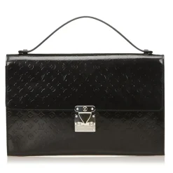 Louis Vuitton Vintage - Vernis Anouchka MM Bag - Black - Vernis Leather Handbag - Luxury High Quality - Avvenice^ Vintage Bags