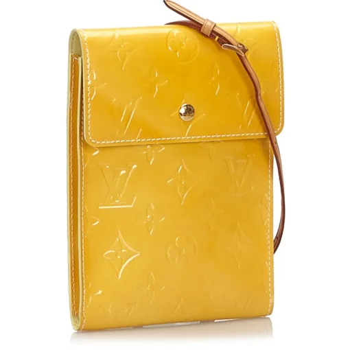 Louis Vuitton Vintage - Vernis Kenmare Bag - Yellow - Vernis  Leather and Vachetta Leather Handbag - Luxury High Quality - Avvenice^ Vintage Bags