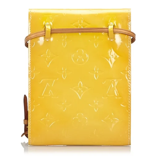 Louis Vuitton Vintage - Vernis Kenmare Bag - Yellow - Vernis  Leather and Vachetta Leather Handbag - Luxury High Quality - Avvenice^ Vintage Bags