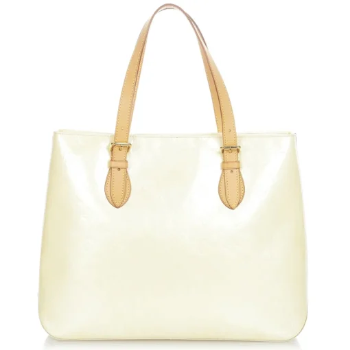 Louis Vuitton Vintage - Vernis Brentwood - White Brown - Vernis Leather Tote Bag - Luxury High Quality - Avvenice