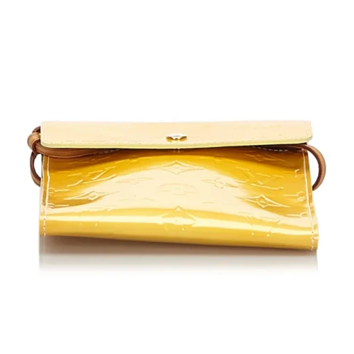 Louis Vuitton Vintage - Vernis Kenmare Bag - Yellow - Vernis  Leather and Vachetta Leather Handbag - Luxury High Quality - Avvenice^ Vintage Bags