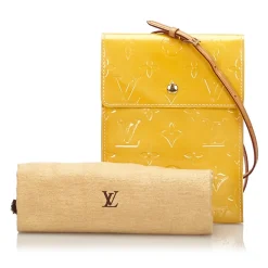 Louis Vuitton Vintage - Vernis Kenmare Bag - Yellow - Vernis  Leather and Vachetta Leather Handbag - Luxury High Quality - Avvenice^ Vintage Bags