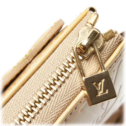 Louis Vuitton Vintage - Vernis Lexington Fleurs Pochette - Beige - Vernis Leather Handbag - Luxury High Quality - Avvenice^ Vintage Bags