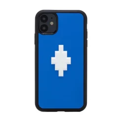 Marcelo Burlon - 3D Cross Blue Cover - iPhone 11 - Apple - County of Milan - Printed Case - Avvenice^ Case