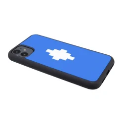 Marcelo Burlon - 3D Cross Blue Cover - iPhone 11 - Apple - County of Milan - Printed Case - Avvenice^ Case