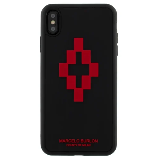Marcelo Burlon - 3D Cross Red Cover - iPhone 11 Pro - Apple - County of Milan - Printed Case - Avvenice^ Case