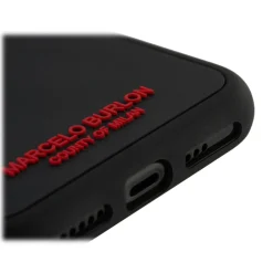 Marcelo Burlon - 3D Cross Red Cover - iPhone 11 Pro - Apple - County of Milan - Printed Case - Avvenice^ Case
