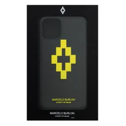 Marcelo Burlon - 3D Cross Yellow Cover - iPhone 11 - Apple - County of Milan - Printed Case - Avvenice^ Case