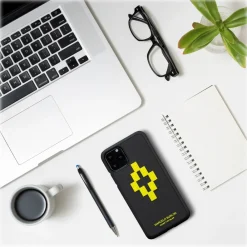 Marcelo Burlon - 3D Cross Yellow Cover - iPhone 11 - Apple - County of Milan - Printed Case - Avvenice^ Case