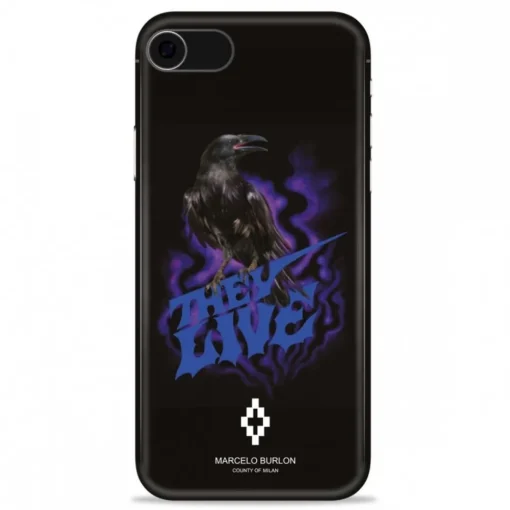Marcelo Burlon - Raven Cover - iPhone 8 / 7 - Apple - County of Milan - Printed Case - Avvenice^ Case
