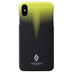 Marcelo Burlon - Sharp Fall Wings Yellow Cover - iPhone XS Max - Apple - County of Milan - Printed Case - Avvenice^ Case