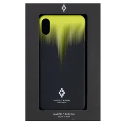 Marcelo Burlon - Sharp Fall Wings Yellow Cover - iPhone XS Max - Apple - County of Milan - Printed Case - Avvenice^ Case
