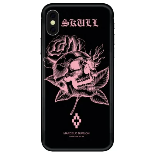Marcelo Burlon - Skull Cover - iPhone X / XS - Apple - County of Milan - Printed Case - Avvenice^ Case