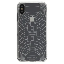 Marcelo Burlon - Transparent Cover - iPhone 11 Pro Max - Apple - County of Milan - Printed Case - Avvenice^ Case