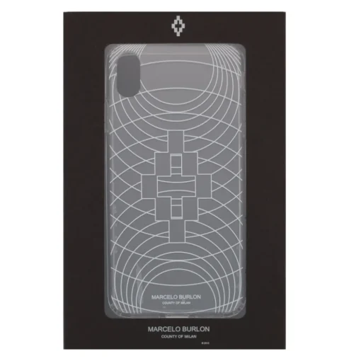 Marcelo Burlon - Transparent Cover - iPhone 11 Pro Max - Apple - County of Milan - Printed Case - Avvenice^ Case