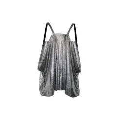 Margaux Avila - Birkin Top - Silver - Shirt - Made in Italy - Luxury Exclusive Collection - Avvenice^ Tops