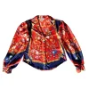 Margaux Avila - Sleeve Shirt - Red - Shirt - Made in Italy - Luxury Exclusive Collection - Avvenice