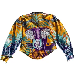 Margaux Avila - Sleeve Shirt - Mango - Shirt - Made in Italy - Luxury Exclusive Collection - Avvenice^ Shirts