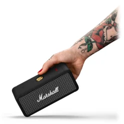 Marshall - Emberton - Black - Portable Bluetooth Speaker - Iconic Classic Premium High Quality Speaker - Avvenice^ Audio | Audio