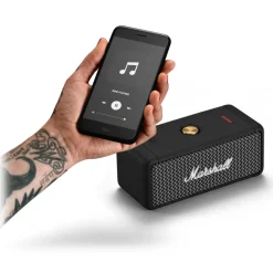 Marshall - Emberton - Black - Portable Bluetooth Speaker - Iconic Classic Premium High Quality Speaker - Avvenice^ Audio | Audio