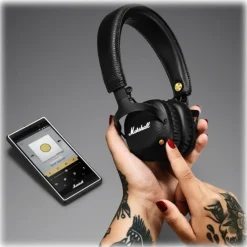 Marshall - Mid Bluetooth - Black - Bluetooth Wireless Headphones - Iconic Classic Premium High Quality Headphones - Avvenice^ Audio | Audio