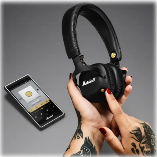 Marshall - Mid Bluetooth - Black - Bluetooth Wireless Headphones - Iconic Classic Premium High Quality Headphones - Avvenice^ Audio | Audio
