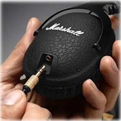 Marshall - Monitor Bluetooth - Black - Bluetooth Wireless Headphones - Iconic Classic Premium High Quality Headphones - Avvenice^ Audio | Audio