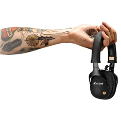 Marshall - Monitor Bluetooth - Black - Bluetooth Wireless Headphones - Iconic Classic Premium High Quality Headphones - Avvenice^ Audio | Audio