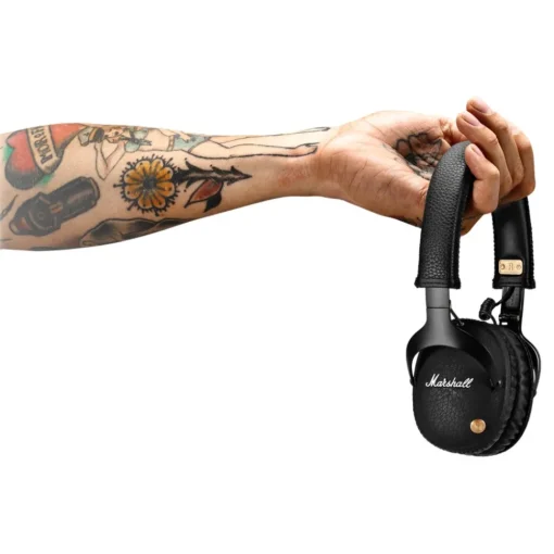 Marshall - Monitor Bluetooth - Black - Bluetooth Wireless Headphones - Iconic Classic Premium High Quality Headphones - Avvenice^ Audio | Audio