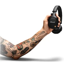 Marshall - Monitor Bluetooth - Black - Bluetooth Wireless Headphones - Iconic Classic Premium High Quality Headphones - Avvenice^ Audio | Audio