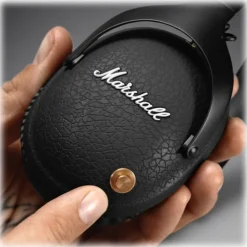 Marshall - Monitor Bluetooth - Black - Bluetooth Wireless Headphones - Iconic Classic Premium High Quality Headphones - Avvenice^ Audio | Audio