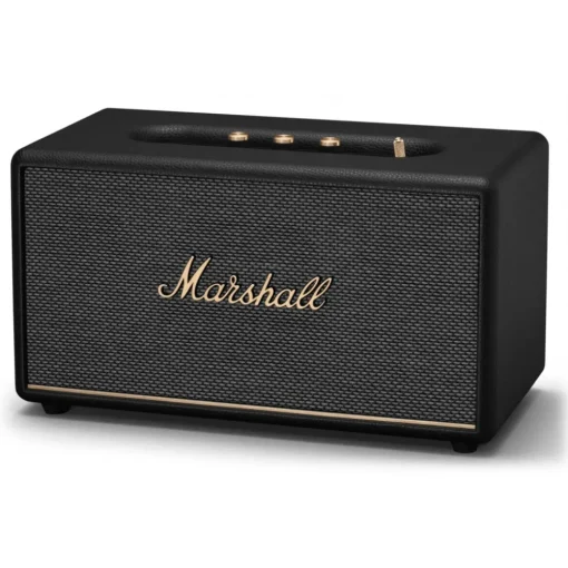 Marshall - Stanmore III - Black and Brass - Bluetooth Speaker - Iconic Classic Premium High Quality Speaker - Avvenice^ Audio | Audio