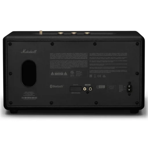 Marshall - Stanmore III - Black and Brass - Bluetooth Speaker - Iconic Classic Premium High Quality Speaker - Avvenice^ Audio | Audio