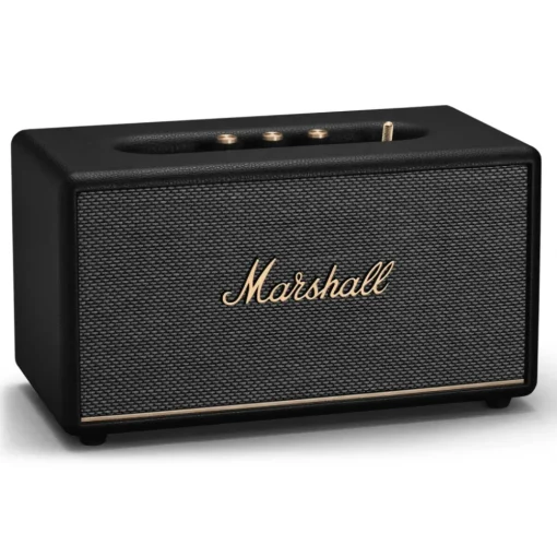 Marshall - Stanmore III - Black and Brass - Bluetooth Speaker - Iconic Classic Premium High Quality Speaker - Avvenice^ Audio | Audio