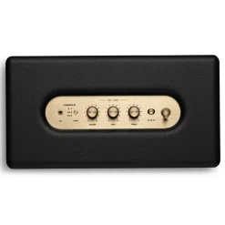 Marshall - Stanmore III - Black and Brass - Bluetooth Speaker - Iconic Classic Premium High Quality Speaker - Avvenice^ Audio | Audio