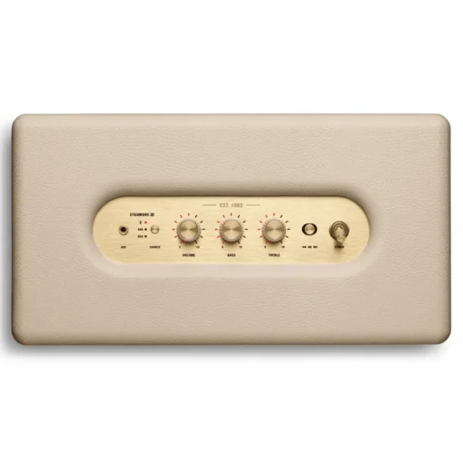 Marshall - Stanmore III - Cream - Bluetooth Speaker - Iconic Classic Premium High Quality Speaker - Avvenice