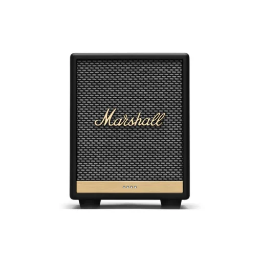 Marshall - Uxbridge Voice with Google Assistant - White - Portable Bluetooth Speaker - Iconic Premium High Quality Speaker - Avvenice