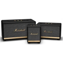 Marshall - Uxbridge Voice with Google Assistant - White - Portable Bluetooth Speaker - Iconic Premium High Quality Speaker - Avvenice