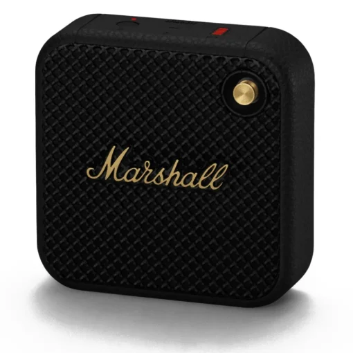 Marshall - Willen - Black and Brass - Portable Bluetooth Speaker - Iconic Classic Premium High Quality Speaker - Avvenice^ Audio | Audio