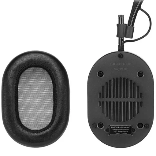 Master & Dynamic Master & Dynamic - MH40 - Black Metal / Black Leather - Premium High Quality and Performance Over-Ear Headphones - Avvenice^ Audio | Audio