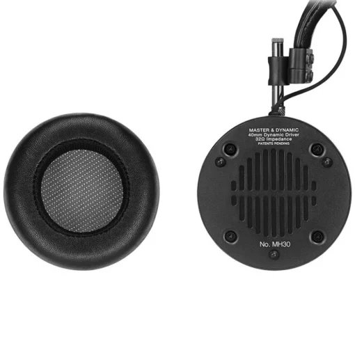Master & Dynamic Master & Dynamic - MH30 - Black Metal / Black Leather - Premium High Quality and Performance On-Ear Headphones - Avvenice^ Audio | Audio