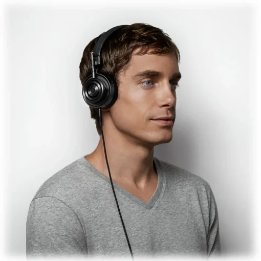 Master & Dynamic Master & Dynamic - MH30 - Black Metal / Black Leather - Premium High Quality and Performance On-Ear Headphones - Avvenice^ Audio | Audio