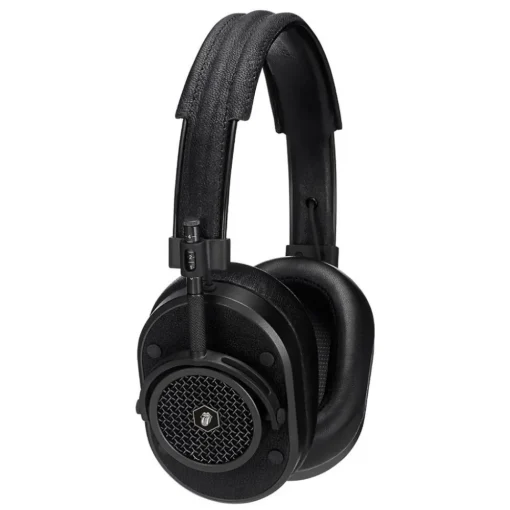 Master & Dynamic Master & Dynamic - MH40 - Limited Edition - The Rolling Stones - Black Metal / Black Leather - Premium Over-Ear Headphones - Avvenice