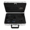 Master & Dynamic Master & Dynamic - MH40 - Zero Halliburton Kit - Black Metal / Navy Leather - Premium High Quality Over-Ear Headphones - Avvenice