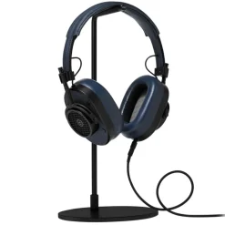 Master & Dynamic Master & Dynamic - MH40 - Zero Halliburton Kit - Black Metal / Navy Leather - Premium High Quality Over-Ear Headphones - Avvenice