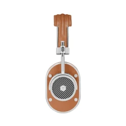 Master & Dynamic Master & Dynamic - MH40 Wireless - Silver Metal / Brown Canvas - Premium High Quality and Performance Over-Ear Headphones - Avvenice^ Audio | Audio