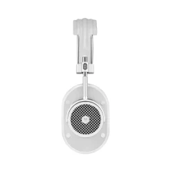 Master & Dynamic Master & Dynamic - MH40 Wireless - Silver Metal / Silver Canvas - Premium High Quality and Performance Over-Ear Headphones - Avvenice